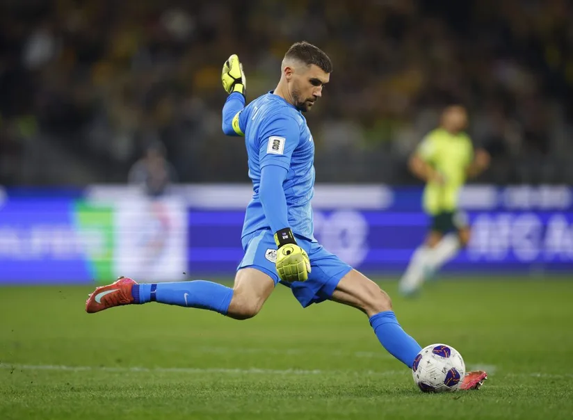 澳洲門將Mat Ryan 2026世界盃