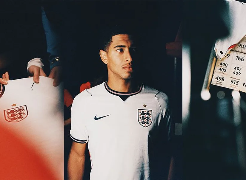 英格蘭世界盃球衣：Nike揭曉的2026主場新裝