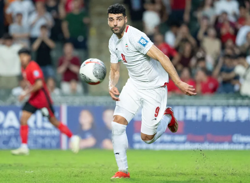伊朗前鋒 Mehdi Taremi 2026 世界盃 G組首戰對陣比利時