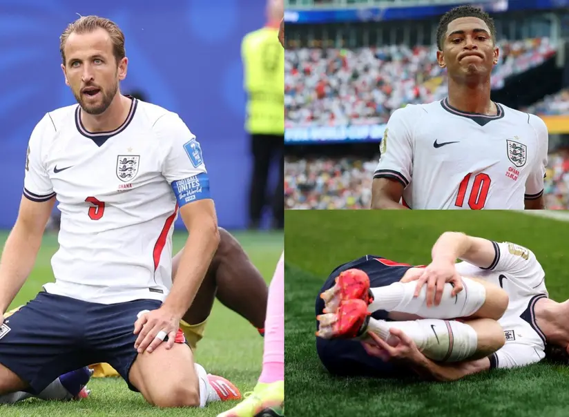 England Harry Ghana World Cup 2026 Kane frustrated during goalless draw