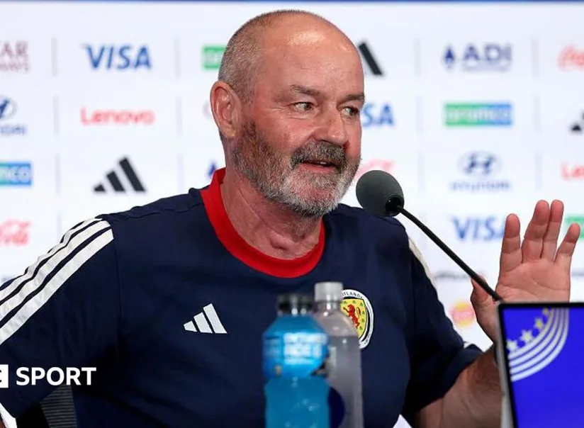Scotland head coach Steve Clarke at World Cup 2026