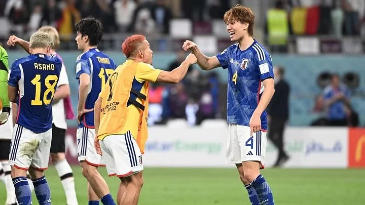 Japan Celebration Vs Germany