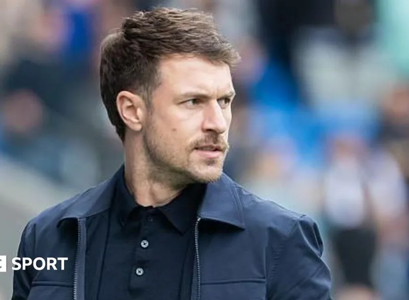 Aaron Ramsey new Oxford United head coach at press conference