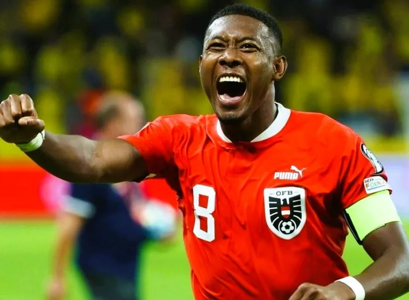 奧地利隊長 David Alaba 2026 世界盃 J組備戰照，率隊迎戰阿爾及利亞