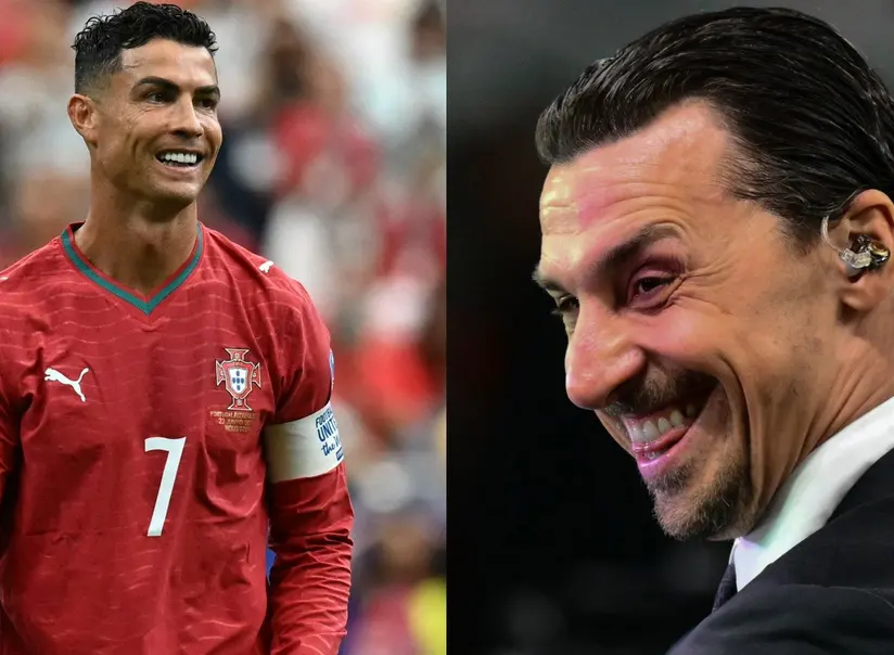 Cristiano Ronaldo celebrating goal for Portugal at the 2026 World Cup