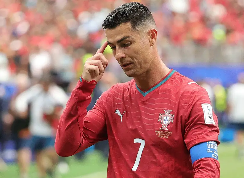 Cristiano Ronaldo of Portugal during the 2026 World Cup