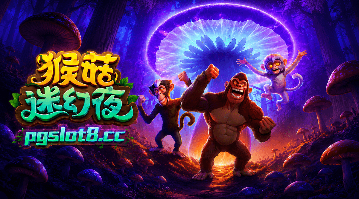 金獅娛樂城新游戏【猴菇迷幻夜】迷幻猴菇，赢奖狂涨！