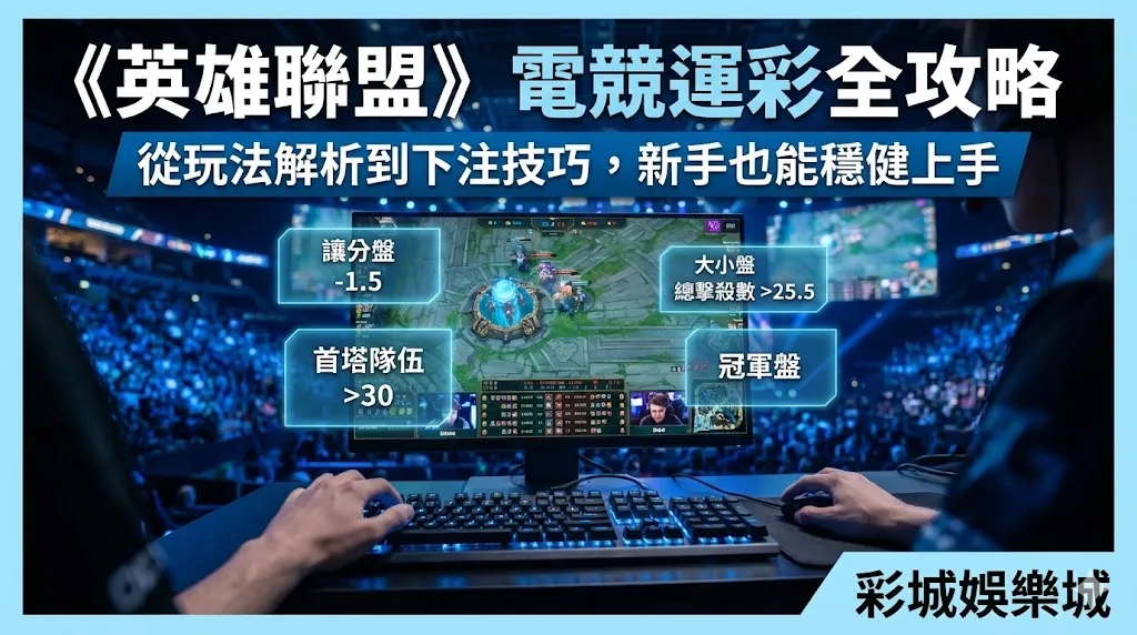 《英雄聯盟》電競運彩全攻略:從玩法解析到下注技巧,新手也能穩健上手
